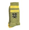Eat Dust - X Socks Bee Dust Melange Cotton - Green/Yellow