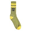 Eat Dust - X Socks Bee Dust Melange Cotton - Green/Yellow