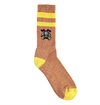 Eat Dust - X Socks Bee Dust Melange Cotton - Yellow/Red
