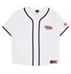 Edwin - Baseball Shirt - White