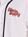 Edwin - Baseball Shirt - White