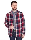 Filson - Deer Island Ranch Coat - Navy/Red Multi Plaid