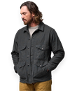 Filson - Field Cruiser Reverse Sateen Jacket - Washed Faded Black