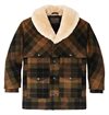 Filson - Lined Mackinaw Wool Packer Coat - Loden Heather Plaid