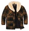 Filson - Lined Mackinaw Wool Packer Coat - Loden Heather Plaid