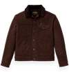 Filson - Spokane Insulated Short Wool Cruiser Jacket - Merlot / Black Plaid