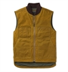 Filson - Tin Cloth Insulated Work Vest - Dark Tan