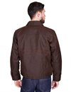 Filson - Tin Cloth Short Lined Cruiser Jacket - Dark Brown