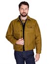 Filson - Tin Cloth Short Lined Cruiser Jacket - Dark Tan