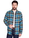 Filson - Vintage Flannel Work Shirt - Blue Ash/Gold Plaid