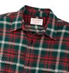 Filson - Vintage Flannel Work Shirt - Green/Red/White Plaid