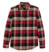 Filson---Vintage-Flannel-Work-Shirt---Red---Cream-Plaid