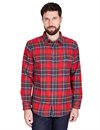 Filson---Vintage-Flannel-Work-Shirt---Red-Charcoal-Plaid-1