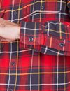 Filson - Vintage Flannel Work Shirt - Red/Charcoal Plaid