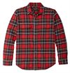 Filson - Vintage Flannel Work Shirt - Red/Charcoal Plaid