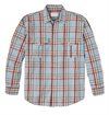 Filson - Washed Feather Cloth Shirt - Light Blue/Red