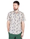 Filson - Washed Short Sleeve Feather Cloth Shirt - Lures Natural