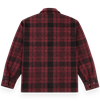 Filson - Wool Cruiser Jac-Shirt - Burgundy/Black Plaid