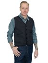 Fleurs De Bagne - Emile The Vest - Dark Marine Navy