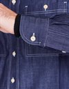 Fleurs De Bagne - La Chemise The Camisard Shirt - Dark Chambray 