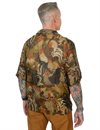 Fleurs De Bagne - Le Chemise ´Vintage Rooster´ Aloha Shirt - Black