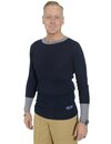 Fleurs-De-Bagne---Le-Dessous-De-Corps-´Le-Pégriot´-Long-Sleeve-Shirt---Navy-2233