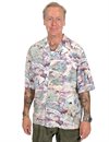 Fleurs De Bagne - Surfer Coco Hawaii Shirt - Purple