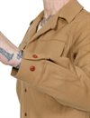 Fleurs De Bagne - The 50´s Wool Overshirt - Camel