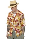 Fleurs De Bagne - The Banana Flower Hawaii Shirt - White
