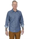 Fleurs De Bagne - The Classic Chambray Shirt - Indigo
