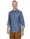 Fleurs De Bagne - The Classic Chambray Shirt - Indigo