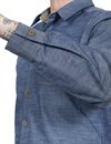 Fleurs De Bagne - The Classic Chambray Shirt - Indigo