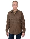 Fleurs De Bagne - The Overshirt ´´2-Pockets´´ - HBT Sable