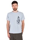 Fleurs de Bagne - Aller Simple Pour Cayenne T-Shirt - Light Blue