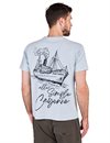 Fleurs de Bagne - Aller Simple Pour Cayenne T-Shirt - Light Blue