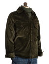 Fleurs de Bagne - Baroudeur Corduroy Overshirt - Khaki