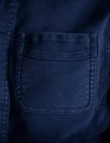 Fleurs de Bagne - Le Bourgeron Moleskine French Chore Coat Jacket - Prussian B