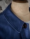 Fleurs de Bagne - Le Bourgeron Moleskine French Chore Coat Jacket - Prussian B