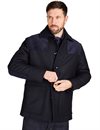 Fleurs de Bagne - Le Caban St Martin De Ré Wool Jacket - Navy