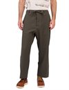 Fleurs de Bagne - Le Pantalon Nervi Seersucker - Khaki