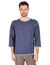 Fleurs de Bagne - Le Sweat ´Jo Le Boxeur´ Sweatshirt - Marine