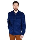 Fleurs de Bagne - The 50´s Overshirt Indigo Prince De Galles