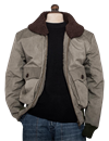 Fleurs de Bagne - The B-10 Aviator Jacket Ripstop - Khaki
