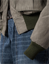 Fleurs de Bagne - The B-10 Aviator Jacket Ripstop - Khaki