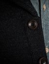 Fleurs de Bagne - The Cardigan L´Enfant Du Malheur - Charcoal