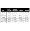 Freenote-Cloth---13-Ounce-Pocket-T-Shirt---Picante-sizechart