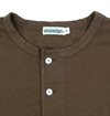 Freenote Cloth - 13 oz Long Sleeve Henley - Cedar