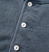 Freenote Cloth - 13oz Long Sleeve Henley - Faded Blue