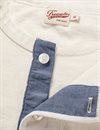 Freenote Cloth - 13oz Long Sleeve Henley - White