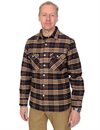 Freenote Cloth - Benson Classic Overshirt - Black Plaid